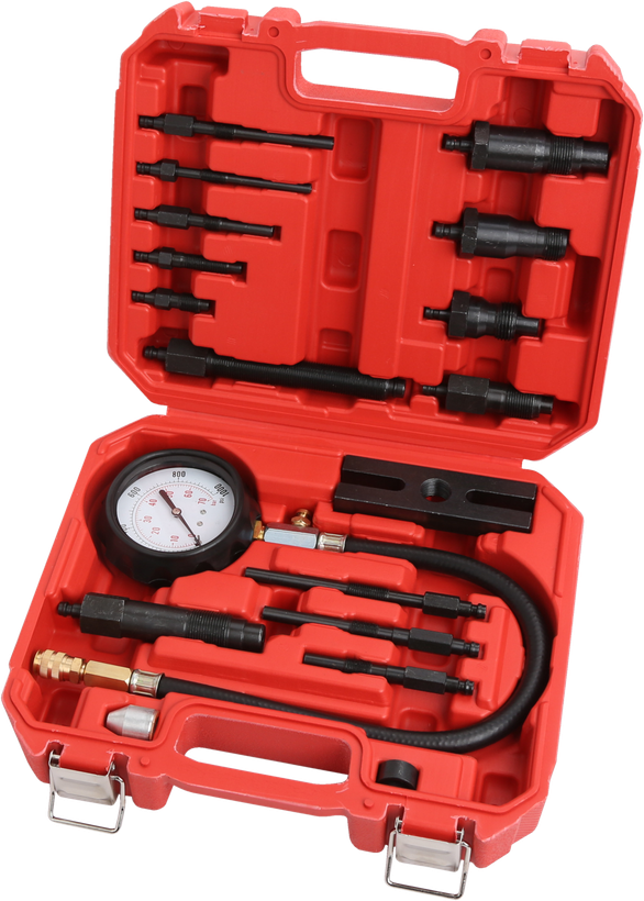 کمپرس سنج دیزلی ( انژکتور مستقیم و غیر مستقیم ) 18 پارچه 1000 PSI